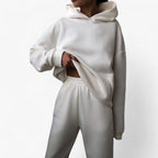Tvådelat Tracksuit Set – Hellångt Set För Vardag