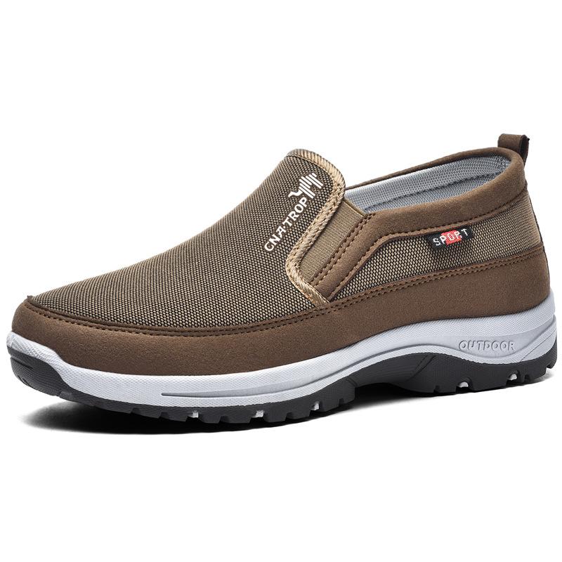 Dam Slip-On Skor | Textilovandel med Fotvalvsstöd | Gummisula för Vardagsbruk | Olsson