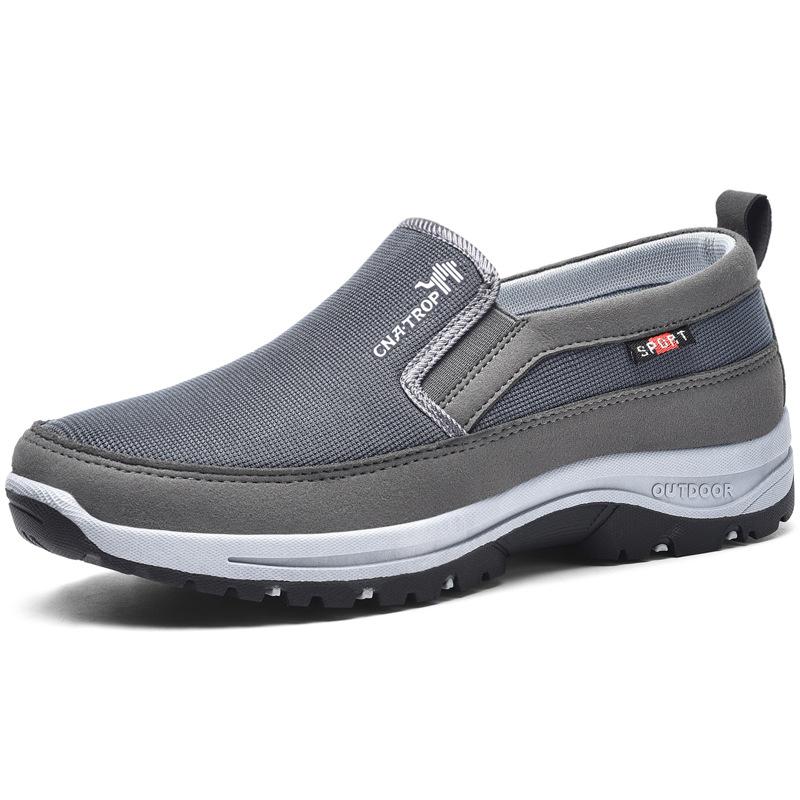 Dam Slip-On Skor | Textilovandel med Fotvalvsstöd | Gummisula för Vardagsbruk | Olsson