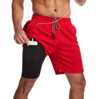 Herr Shorts Med Elastisk Midja – Sportshorts För Träning Och Vardag