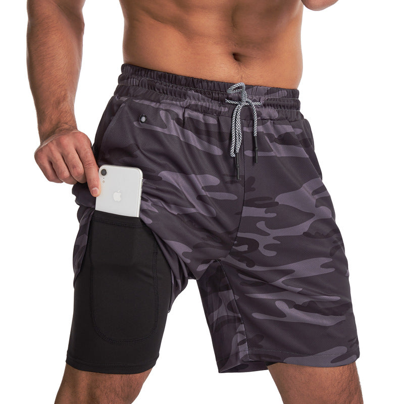 Herr Shorts Med Elastisk Midja – Sportshorts För Träning Och Vardag