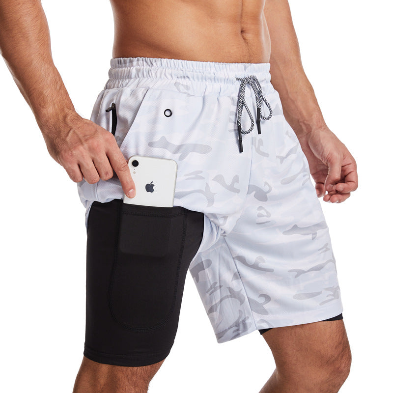 Herr Shorts Med Elastisk Midja – Sportshorts För Träning Och Vardag