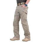 Midjehöga Fleecebyxor - Polyester Casual Slim Byxor