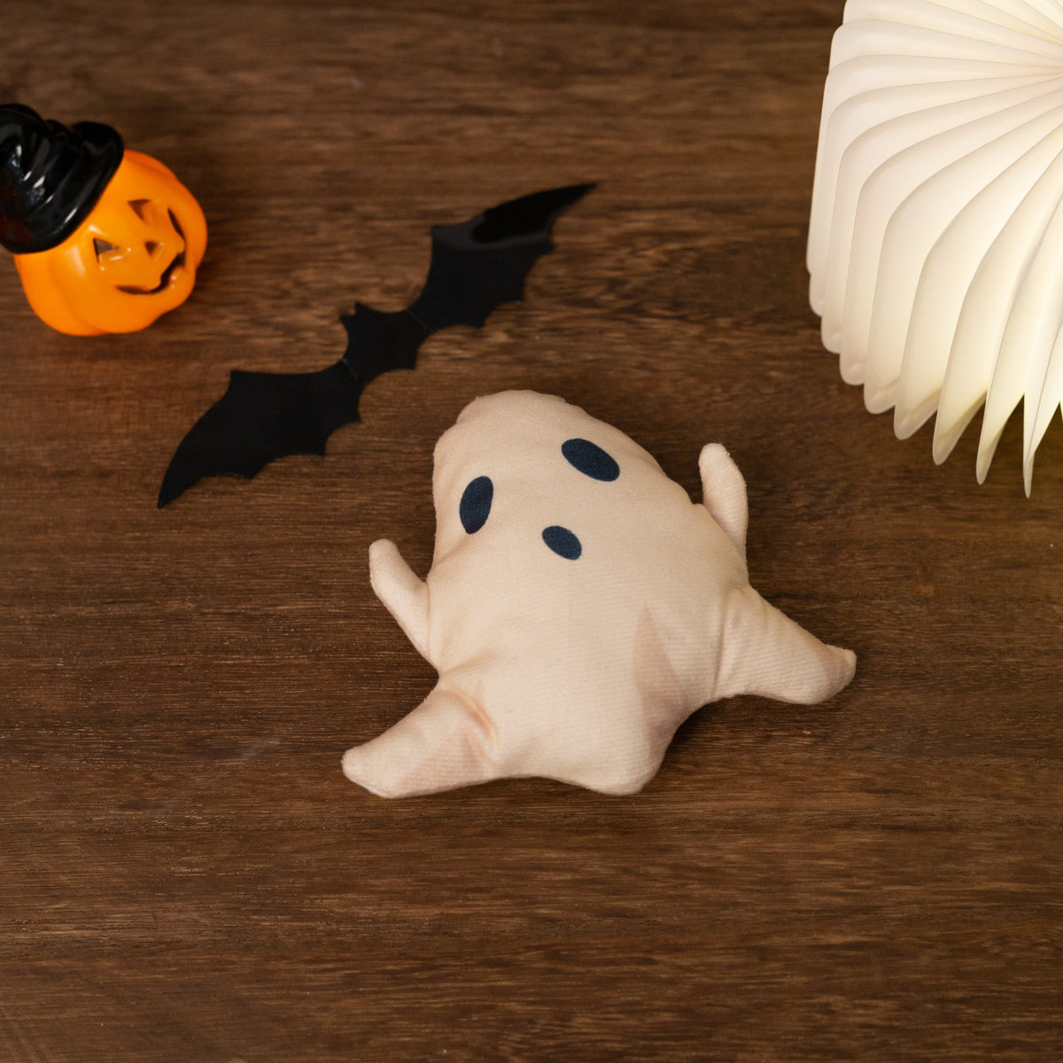 Halloween Kattleksak med Kattmynta | Skalleformad Plyschdesign | Interaktiv Leksak för Inomhuslek & Säsongsbruk | Olsson