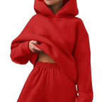 Tvådelat Tracksuit Set – Hellångt Set För Vardag