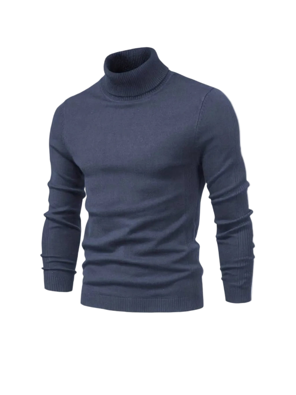 Stickad Pullover i Ull och Viskos – Långärmad Tröja För Vardag