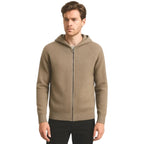 Herr Slim-Fit Zip-Hoodie | Huva & Långärmad Design | Hoodie med Dragkedja för Vardagsbruk & Lagerlooks | Olsson
