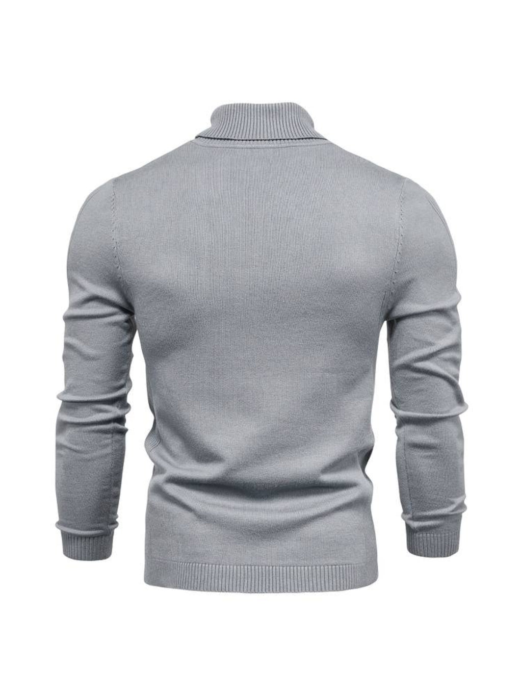 Stickad Pullover i Ull och Viskos – Långärmad Tröja För Vardag