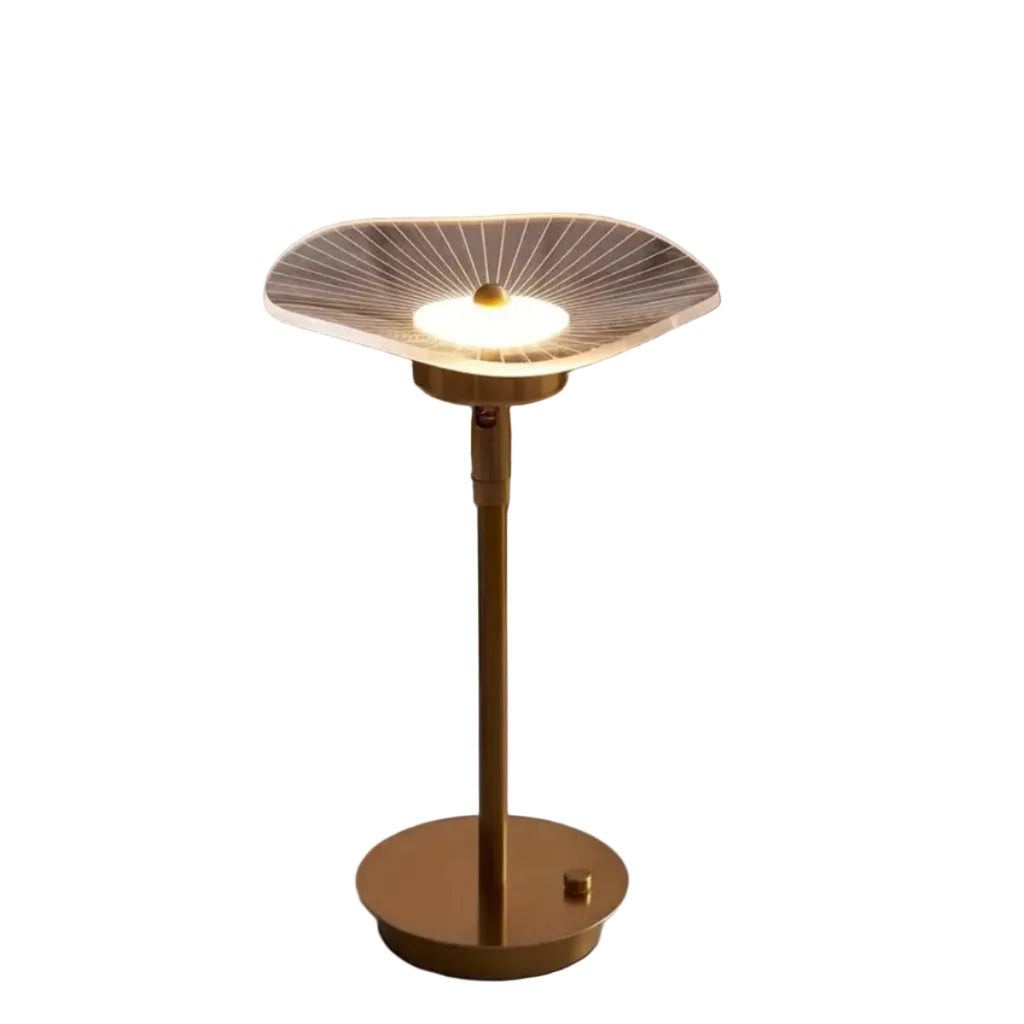 USB LED Bordslampa – Dimbart Ljus Med Touchkontroll För Inomhusbruk