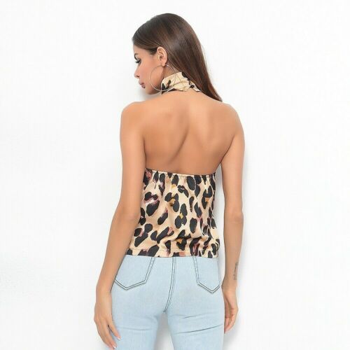 Off-Shoulder Blus i Polyester och Spandex – Leopardmönstrad Topp För Kvinnor