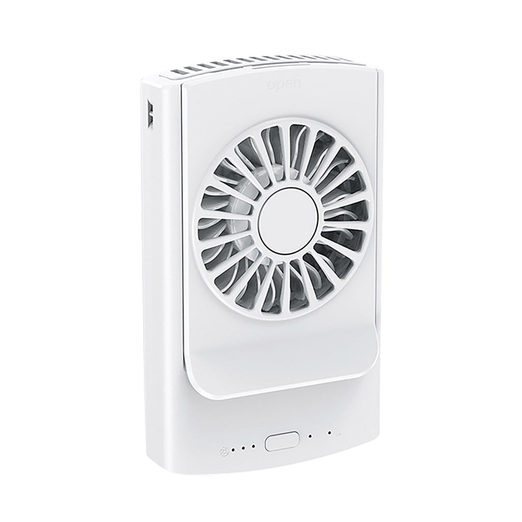 Bärbar Midjeventilator - Bladlös ABS Ventilator Med Uppladdningsbart Batteri