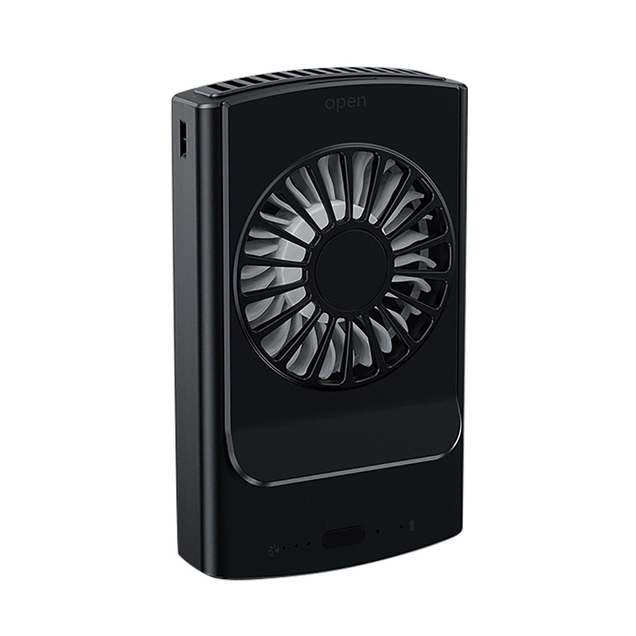 Bärbar Midjeventilator - Bladlös ABS Ventilator Med Uppladdningsbart Batteri