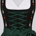 Dam Dirndl-Klänning i Polyester | Dekorativt Livstycke & Utsvängd Kjol | Traditionell Festklänning för Oktoberfest | Olsson
