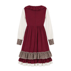 Dam Dirndl Klänning i Polyester - A-Linje Passform och Broderade Detaljer - Traditionell Festklänning för Oktoberfest - Olsson