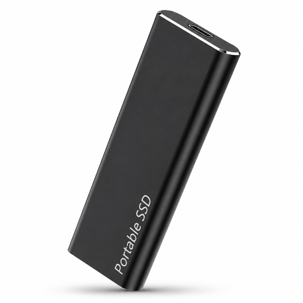 Extern SSD 1TB med USB 3.0 - Portabel Lagringsenhet för Snabb Filöverföring - Kompatibel med Flera Enheter - Olsson