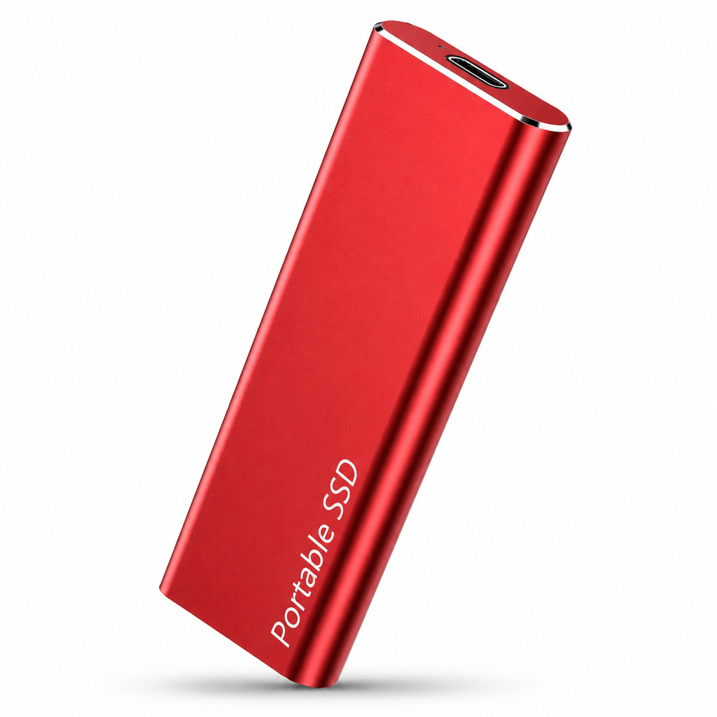 Extern SSD 1TB med USB 3.0 - Portabel Lagringsenhet för Snabb Filöverföring - Kompatibel med Flera Enheter - Olsson