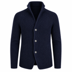Herr Långärmad Jacka med Knapplist | Sidofickor & Regular Fit | Fritidsjacka för Vardag, Pendling & Lagerlooks | Olsson