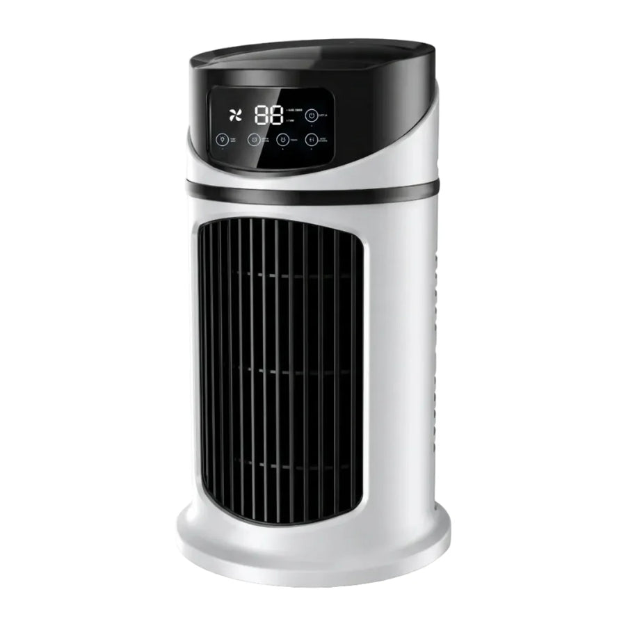 Luftkylare - USB Luftkylare Med 640 Ml Vattentank Och Touchskärm