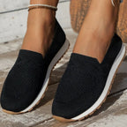 Slip-On Sandaler Med PU-Ovandel – Sommar Sandaler För Vardag