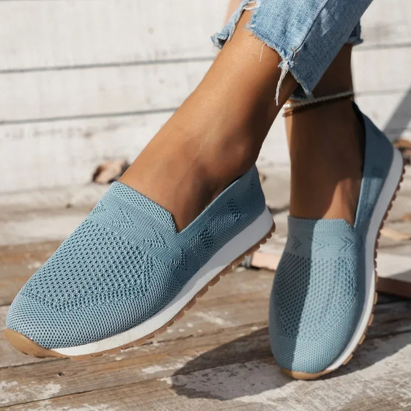 Slip-On Sandaler Med PU-Ovandel – Sommar Sandaler För Vardag