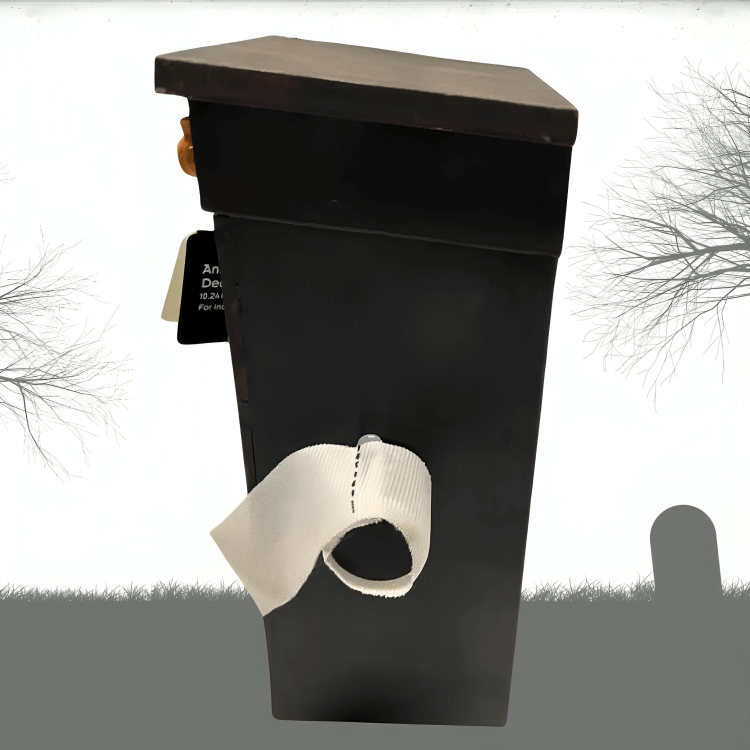 Animerad Mumiedekoration i Plast | Rörlig Halloweenfigur med Ljudeffekter | För Fest & Säsongsdekoration | Olsson