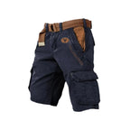 Cargoshorts för Herr i Twill och Ripstop | Regular Fit Shorts med Stretch och Sex Fickor | Friluftsliv och Vardagsbruk | Olsson