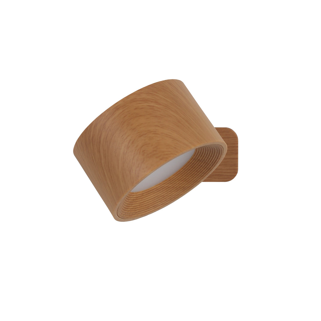 Ticky Magnetisk Vägglampa | Trälook