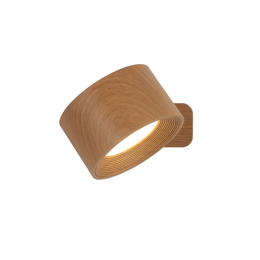 Ticky Magnetisk Vägglampa | Trälook