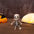 Halloween Kattleksak med Kattmynta | Skalleformad Plyschdesign | Interaktiv Leksak för Inomhuslek & Säsongsbruk | Olsson