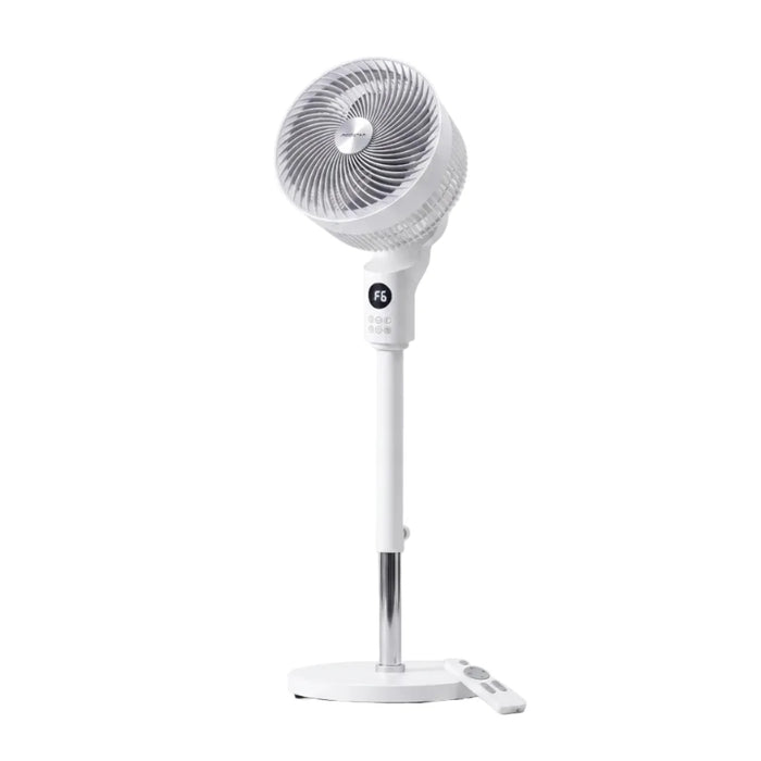 Ståvifta - Justerbar ABS-vifta med 3D-oscillation och fjärrkontroll