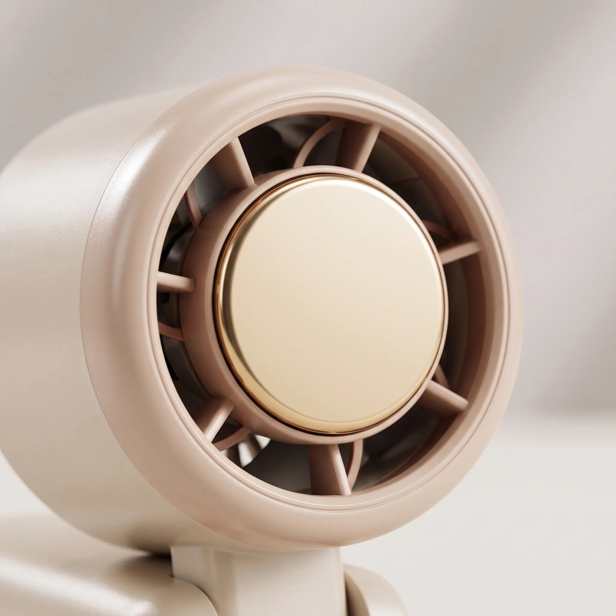 Mini Handhållen Fläkt - Uppladdningsbar Fällbar Fläkt Med LED Display