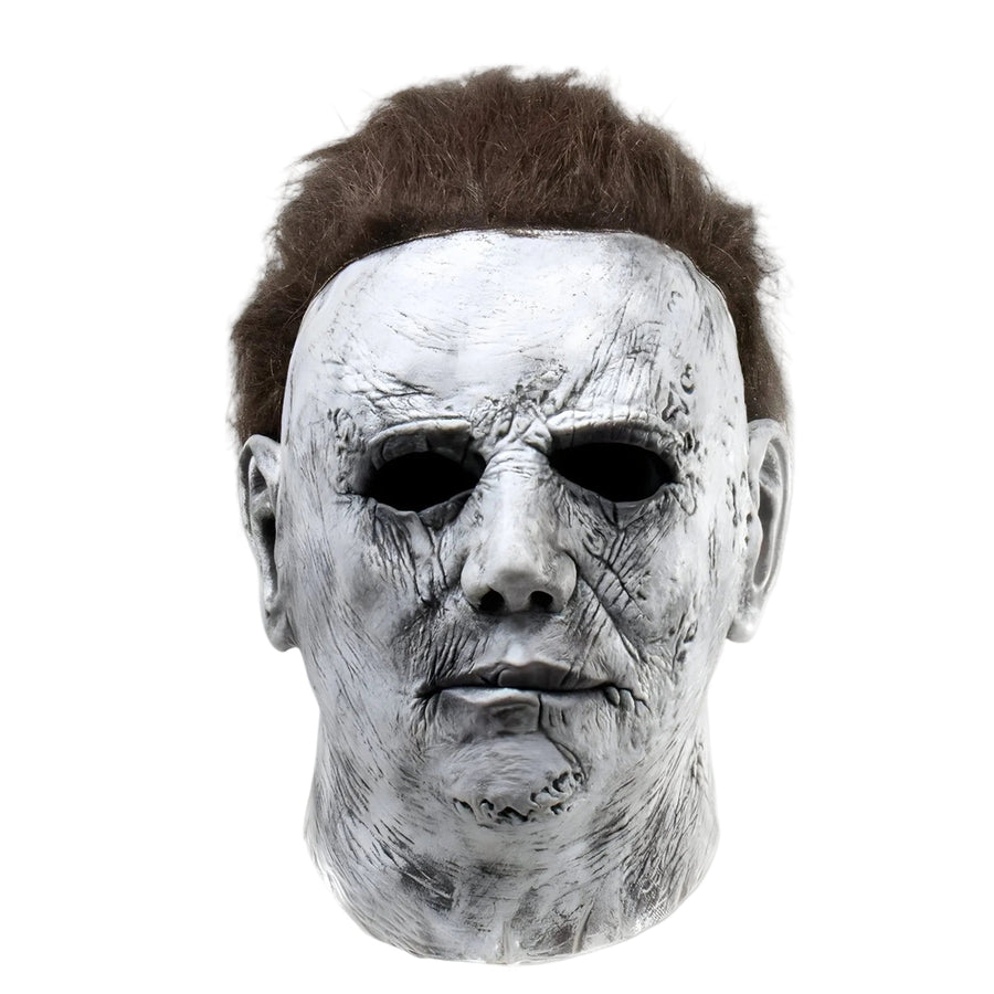 Halloween Skräckmask | Latexmask med Ärr & Brännskadeeffekt | Heltäckande Kostymmask för Halloween, Cosplay & Temafester | Olsson