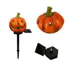 Solcellsdrivna Pumpalampor | 3D Halloween-Design & Markspett | Utomhusdekoration för Trädgård, Infart & Entré | Olsson
