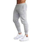 Bomulls Jogger Byxa Jogger Passform – Elastisk Midja Lätta Casual Byxor