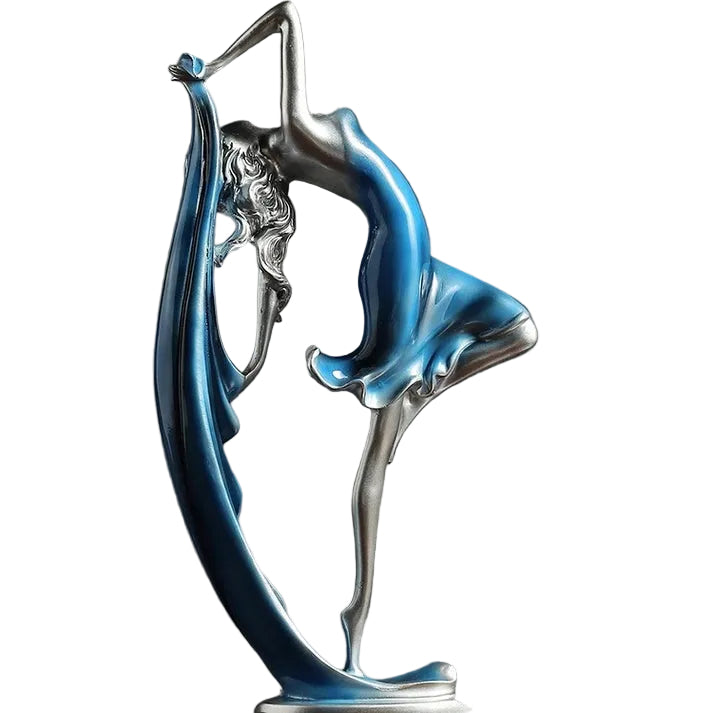 Resin Dansar Skulptur – Borddekoration Figur