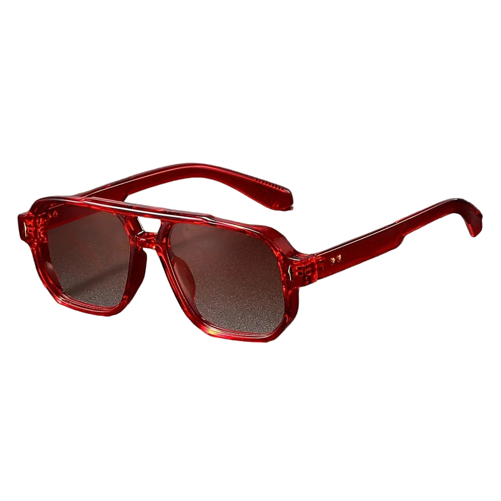 Wayfarer Solglasögon – Unisex Glasögon Med Hel Ram UV400