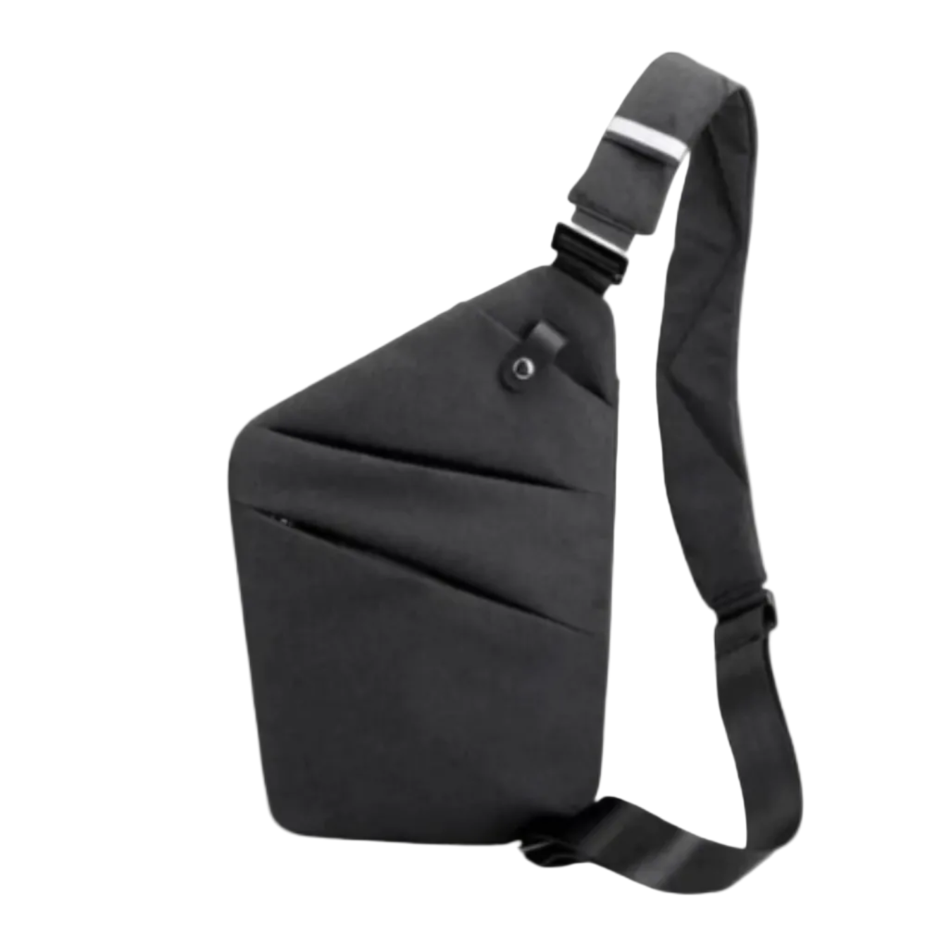 Mini Crossbody-Väska | Justerbar Axelrem med Dragkedja | Flerfacksväska för Resor och Vardagsbruk | Olsson