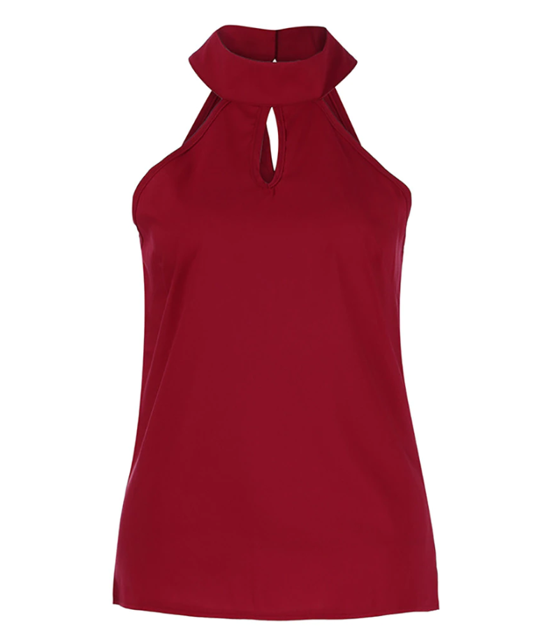 Asymmetrisk Ärmlös Topp – Slim Passform Tank Top För Träning