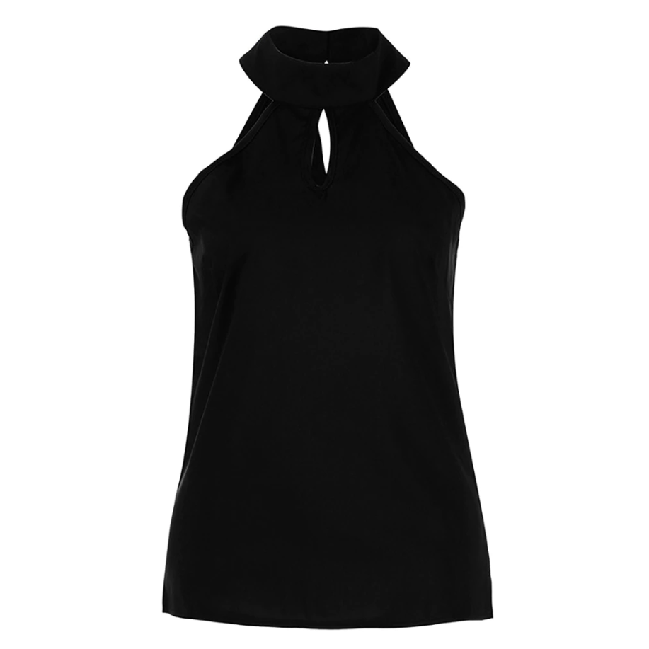 Asymmetrisk Ärmlös Topp – Slim Passform Tank Top För Träning