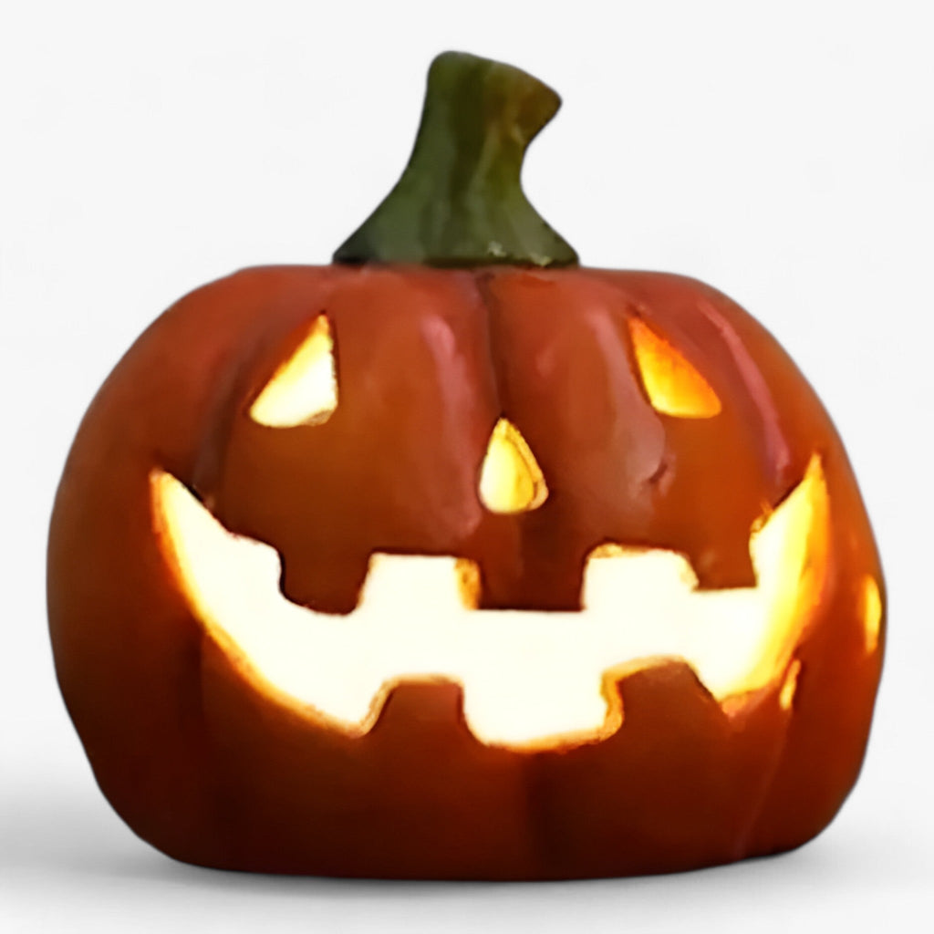 Solcellsdrivna Pumpalampor | 3D Halloween-Design & Markspett | Utomhusdekoration för Trädgård, Infart & Entré | Olsson