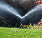 Trädgårdssprinkler - Sprinkler i Rostfritt Stål med 360 Graders Rotation
