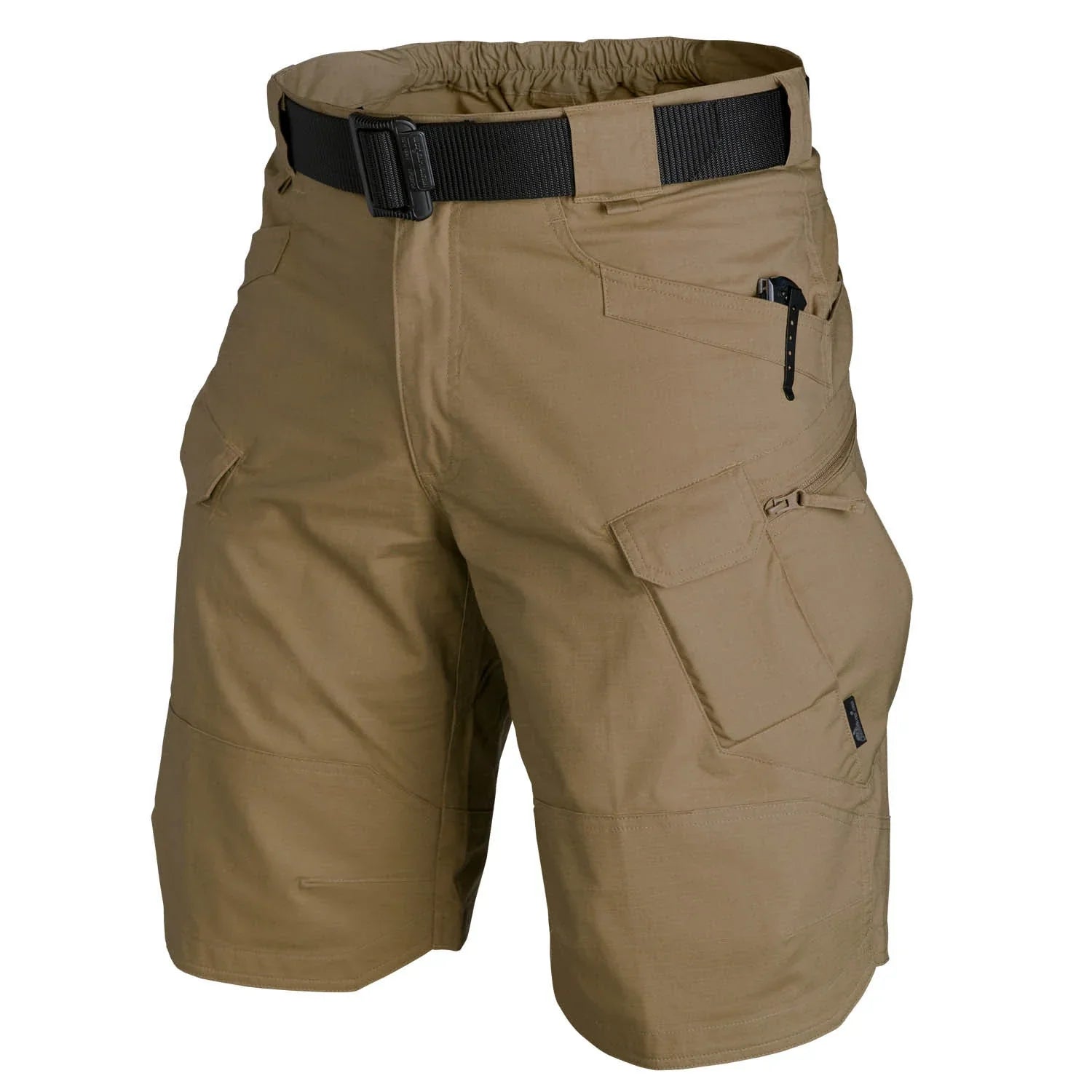 Taktiska Shorts för Herr i Rivbeständigt Material | Regular Fit Shorts med Flera Fickor | Friluftsliv och Arbete | Olsson