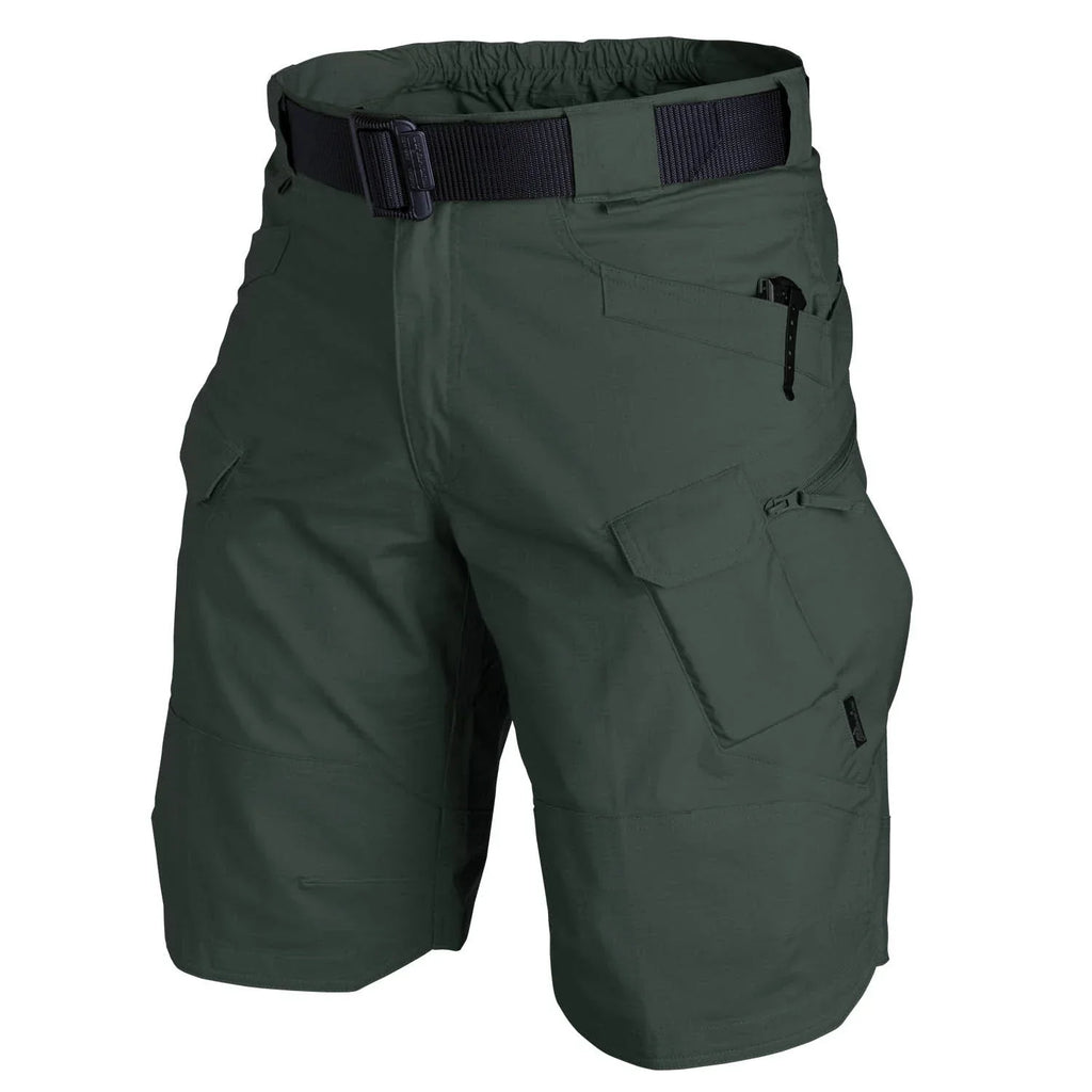 Taktiska Shorts för Herr i Rivbeständigt Material | Regular Fit Shorts med Flera Fickor | Friluftsliv och Arbete | Olsson