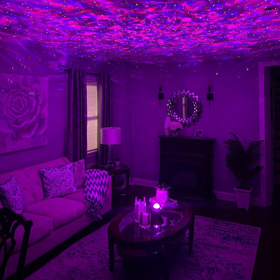 Starsky | Galaxie Projektor 2.0 med WiFi – Magisk stjärnhimmel-belysning för sovrum & vardagsrum