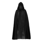Halloweenkappa med Huva i Polyester och Bomull | Fullängds Lätt Cape med Integrerad Huva | Cosplay & Temafester | Olsson