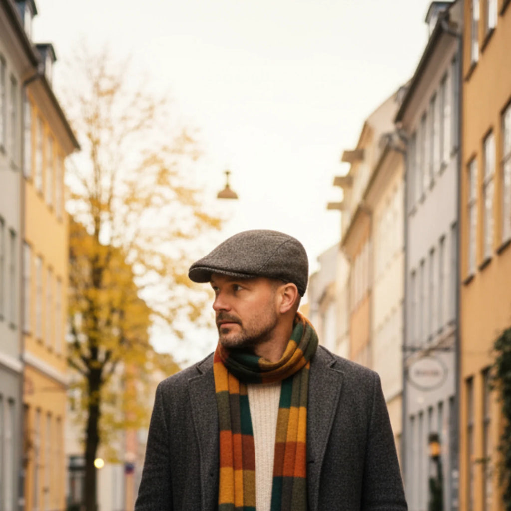 Basker | Mjuk Tygblandning & Justerbart Band | Klassisk Huvudbonad för Vardagsbruk & Säsongsbetonade Outfits | Olsson