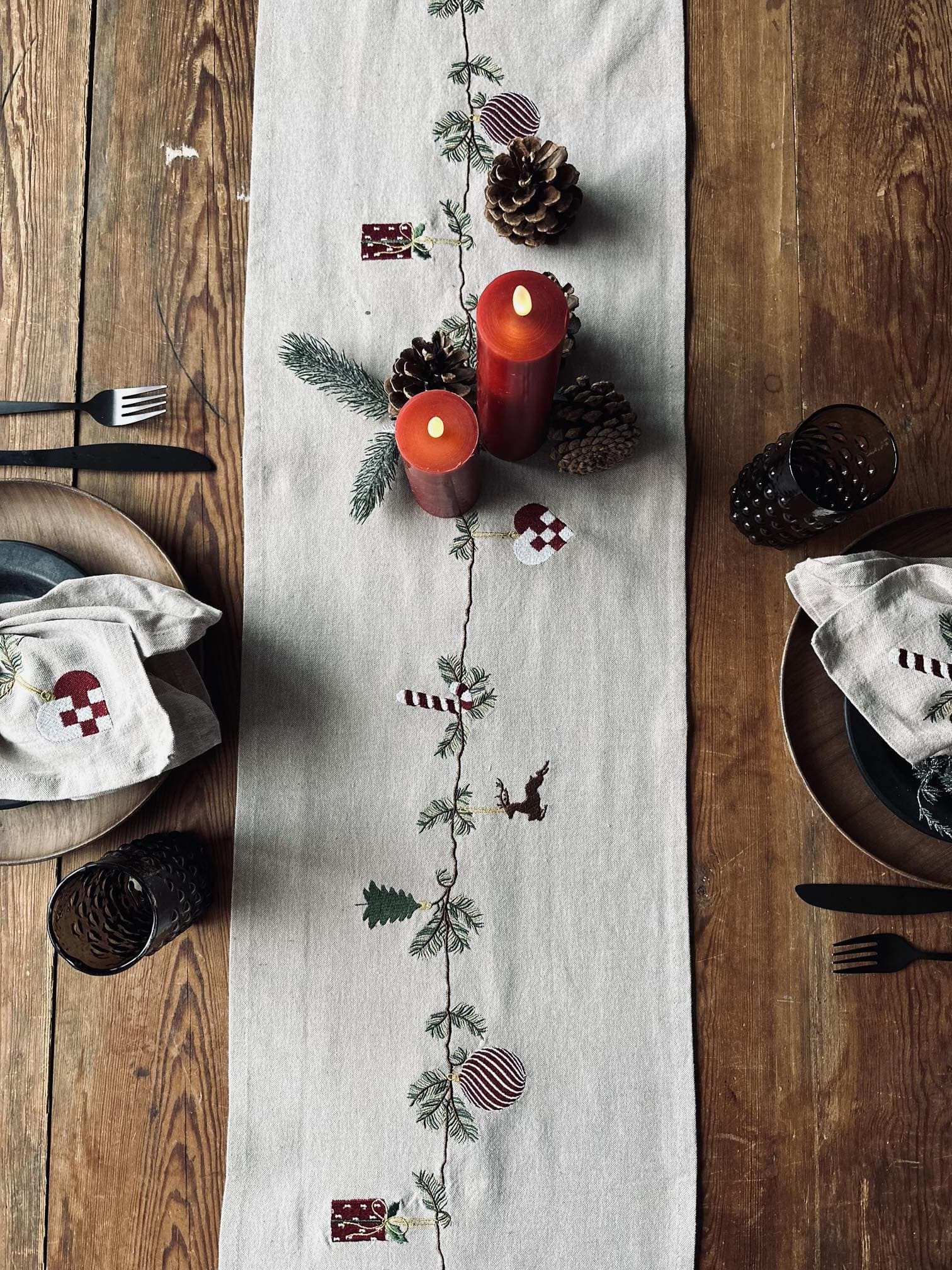 Jul Nostalgia Bordslöpare | 30x180cm