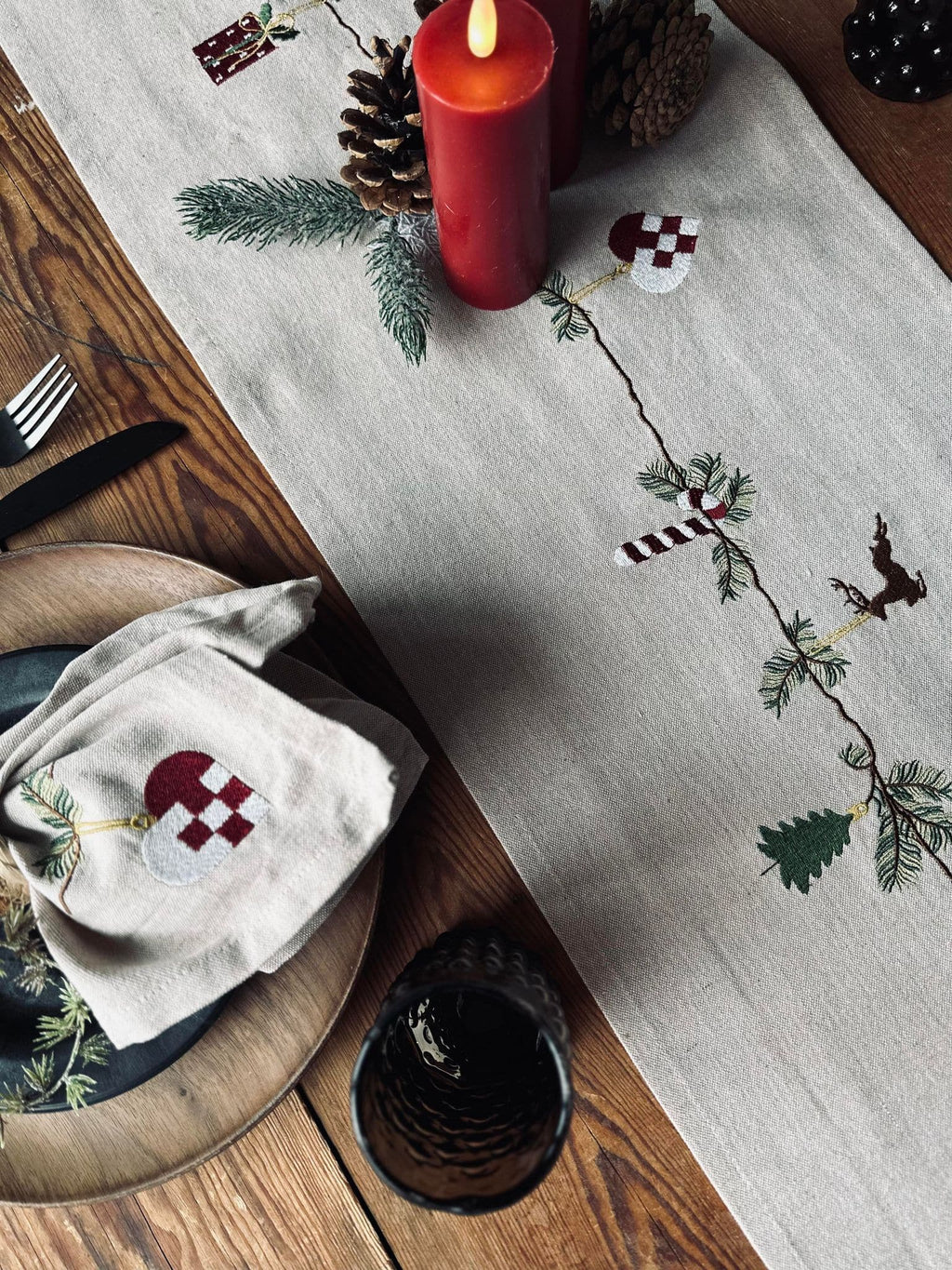 Jul Nostalgia Bordslöpare | 30x180cm