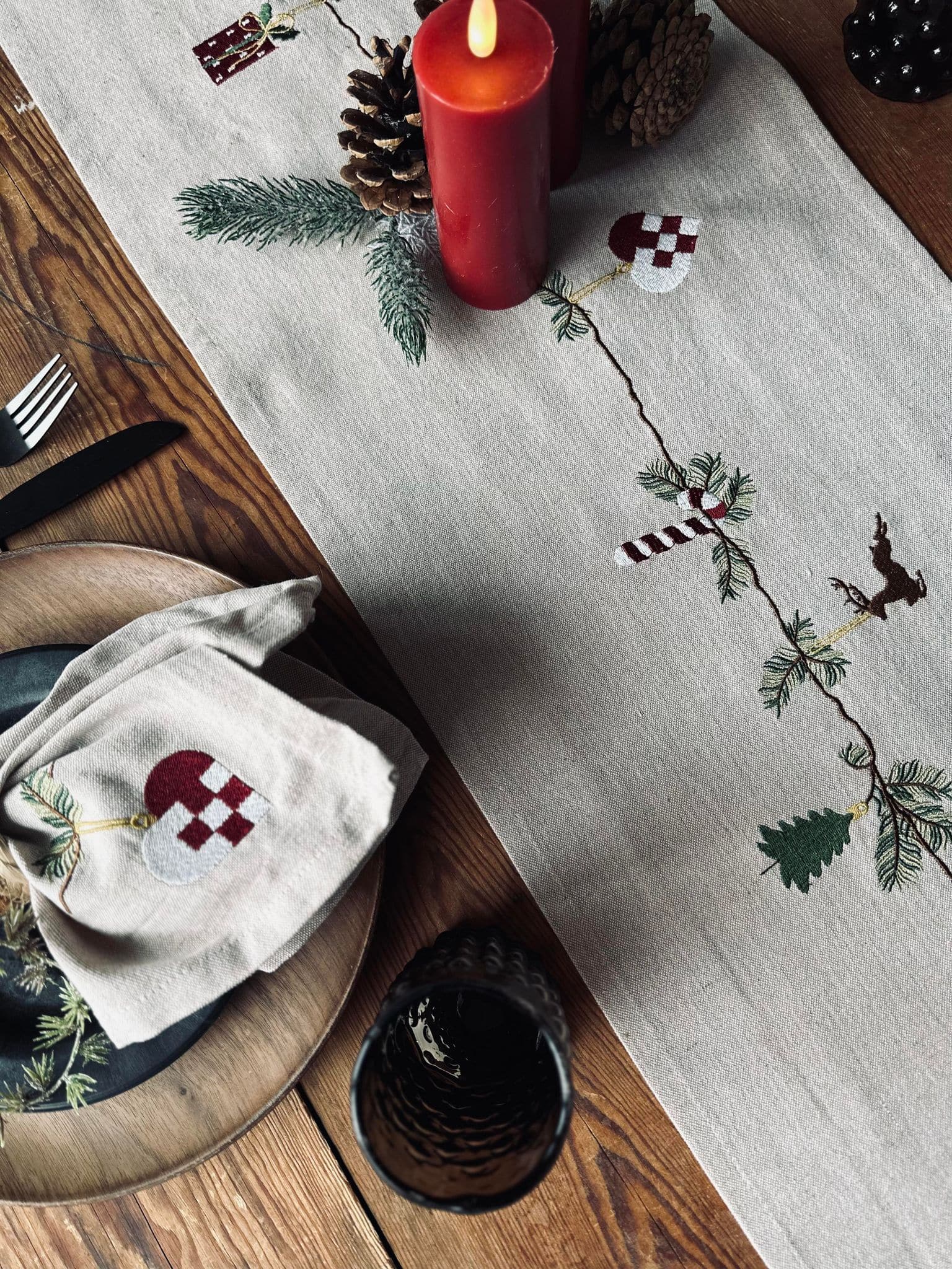 Jul Nostalgia Bordslöpare | 30x180cm