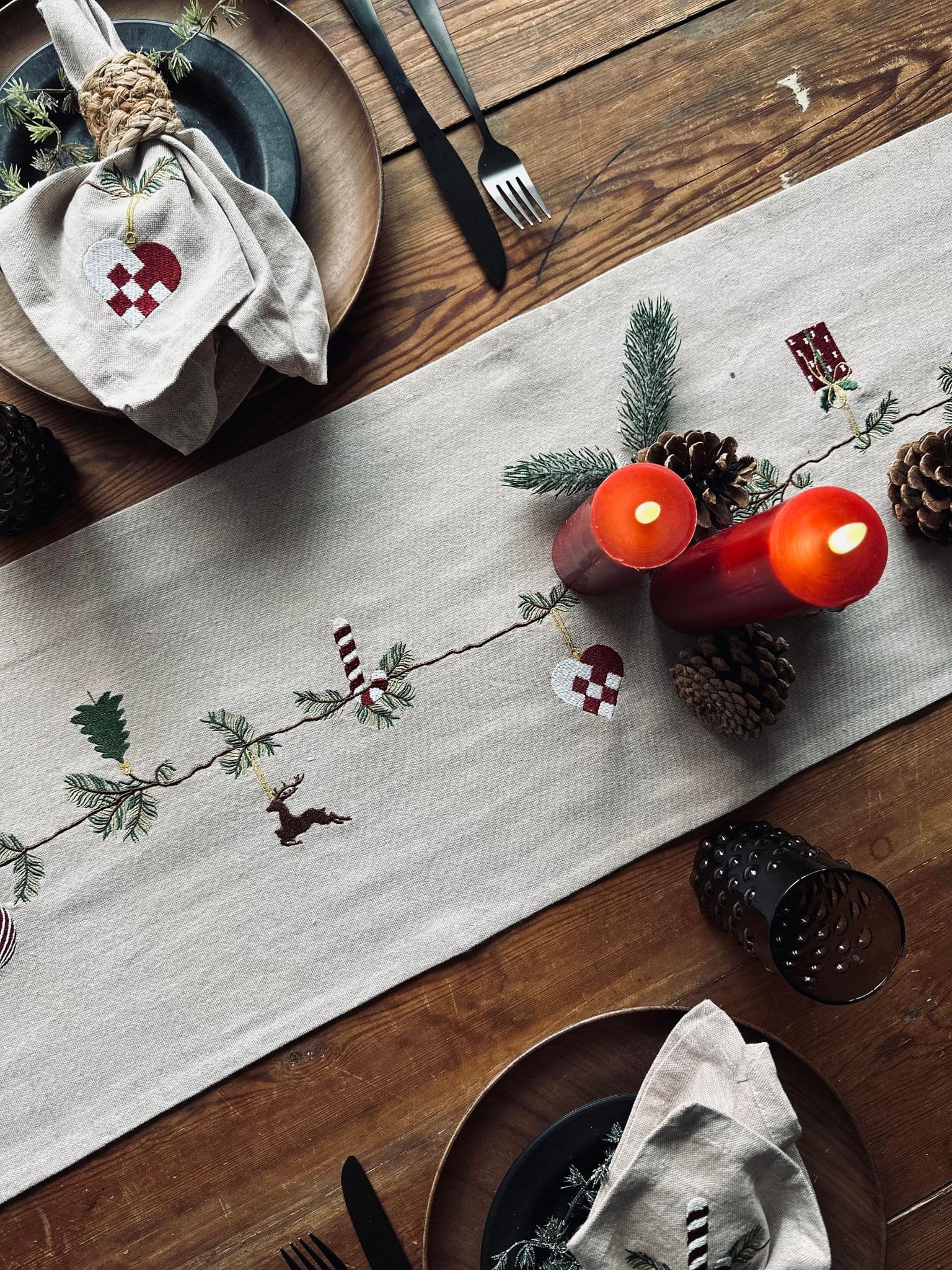 Jul Nostalgia Bordslöpare | 30x180cm